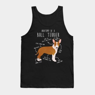 Bull Terrier Dog Anatomy Tank Top